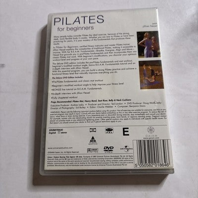 GAIAM: Pilates for Beginners (DVD, 2002) Jillian Hessel Region 4