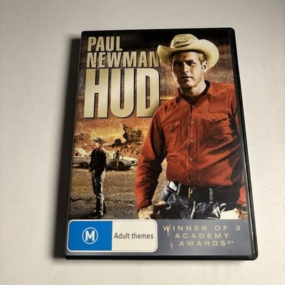 Hud (DVD, 1963) Paul Newman, Melvyn Douglas, Patricia Neal Region 4 NEW