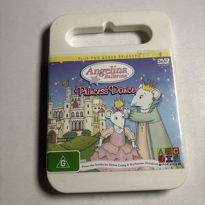 Angelina Ballerina - Princess Dance (DVD, 2001) Region 4