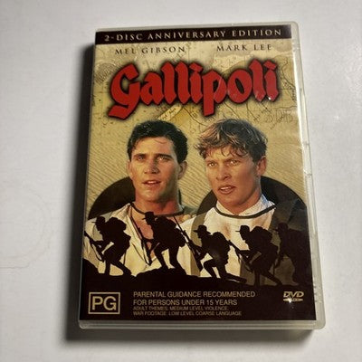 Gallipoli (Special Edition, DVD, 1981) Mel Gibson, Mark Lee Region 4