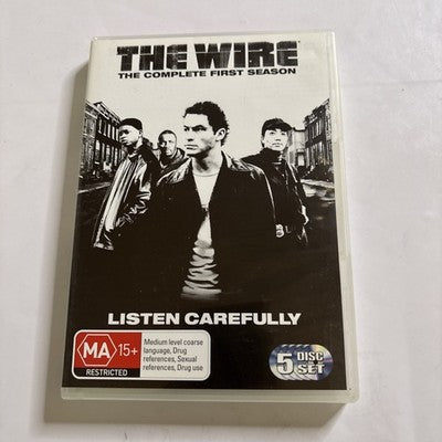 The Wire : Season 1 (DVD, 2002) Region 4