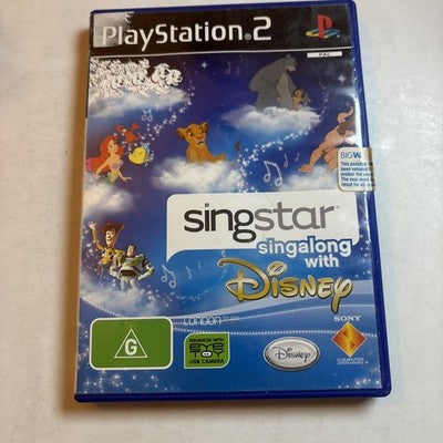 Singstar Singalong With Disney - PS2 PlayStation 2 - PAL