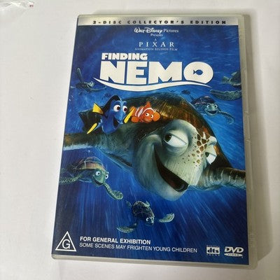 Finding Nemo (DVD, 2003) Disney Pixar Region 4