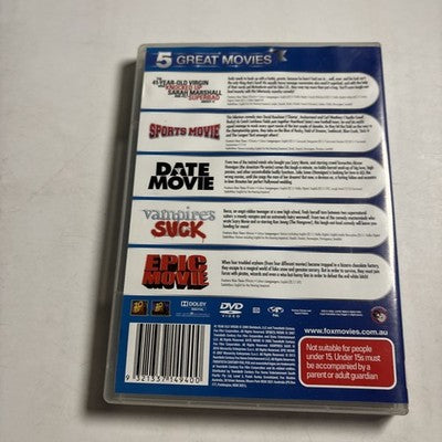 41 Year Old Virgin / Sports Movie / Epic Movie / Date Movie / Vampires Suck DVD
