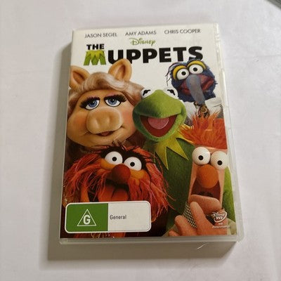 The Muppets (DVD, 2011) Jason Segal, Amy Adams, Chris Cooper Region 4 NEW