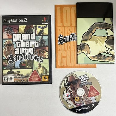 Grand Theft Auto: San Andreas 2007 PS2 Sony PlayStation NTSC-J Japanese Complete