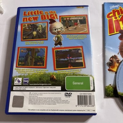 Disney’s Chicken Little • PlayStation 2 PS2 Game (2005) PAL Manual