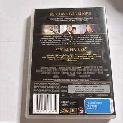 Die Another Day (DVD, 2002) Pierce Brosnan, Rosamund Pike, Halle Berry Region 4