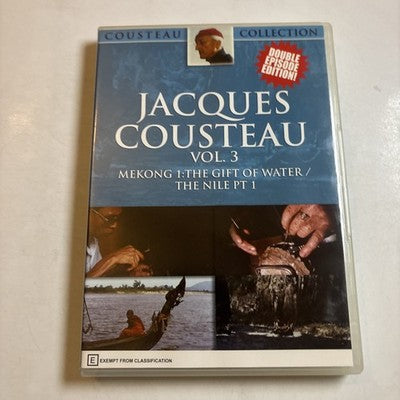 Jacques Cousteau Volume 3 Mekong / The Nile (DVD) All Regions NEW
