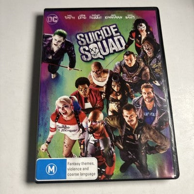 Suicide Squad (DVD, 2016) Margot Robbie, Jared Leto Region 4