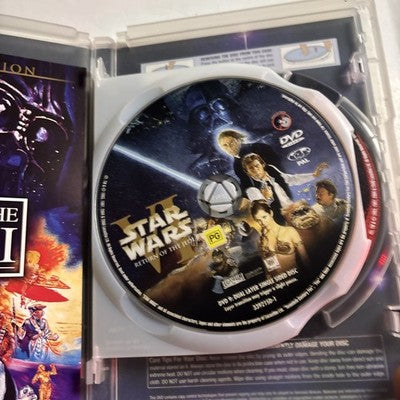Star Wars Episode VI: Return of the Jedi (Limited Edition, DVD, 1983) Region 4