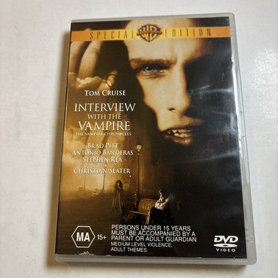 Interview with the Vampire (Special Edition, DVD, 1994) Tom Cruise Region 4