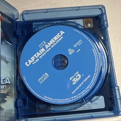 Captain America - The Winter Soldier 3D (Bluray 3D, 2014) All Regions