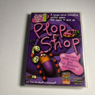 Plop Shop - Windy Towers Game No 1 - Maths Game for ages 7 and up PC CD-ROM
