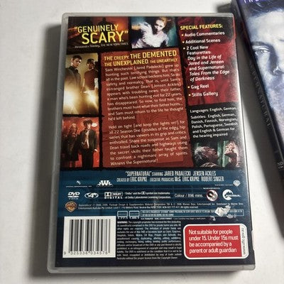 Supernatural : Season 1 & 2 (DVD, 2005) Region 4