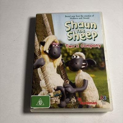 Shaun the Sheep - Two's Company (DVD, 2009) Region 4