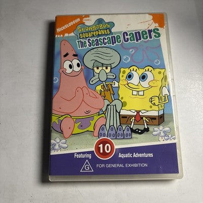 Spongebob Squarepants - Seascape Capers (DVD, 2004) Region 4