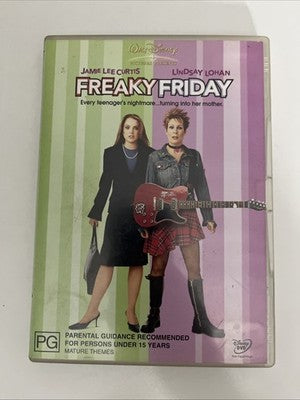 Freaky Friday (DVD, 2003) Jamie Lee Curtis, Lindsay Lohan Region 4