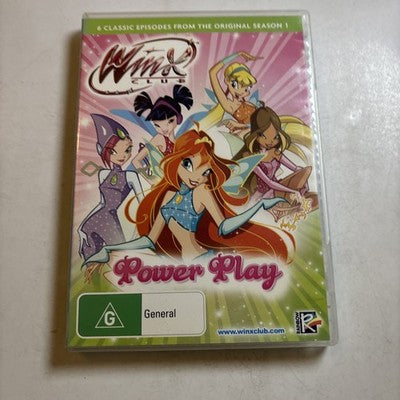 Winx Club - Power Play (DVD, 2004) Region 4