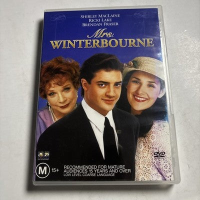 Mrs Winterbourne (DVD, 1996) Ricki Lake, Brendan Fraser Region 4 NEW