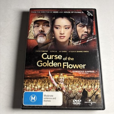 Curse of the Golden Flower (DVD, 2006) Chow Yun Fat, Jay Chou Region 4