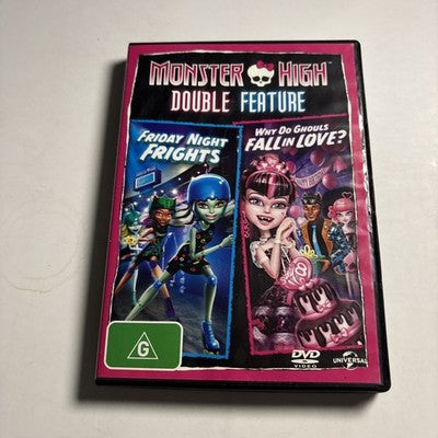 Monster High - Why Do Ghouls Fall in Love / Friday Night Frights (DVD, 2013)