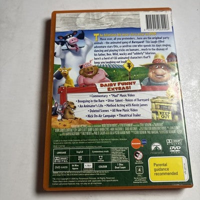 Barnyard (DVD, 2006) Danny Glover, Sam Elliott, Courteney Cox, Region 4