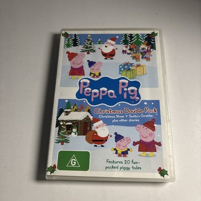 Peppa Pig Christmas Double Pack Christmas Show Santas Grotto DVD Region 4