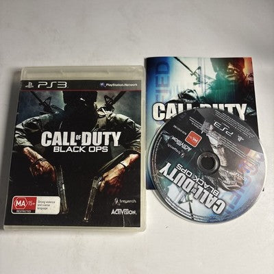 Call Of Duty: Black Ops Sony PS3 Manual