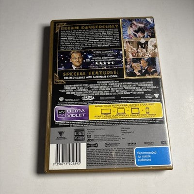 The Great Gatsby (DVD, 2013) Leonardo DiCaprio, Joel Edgerton Region 4 NEW