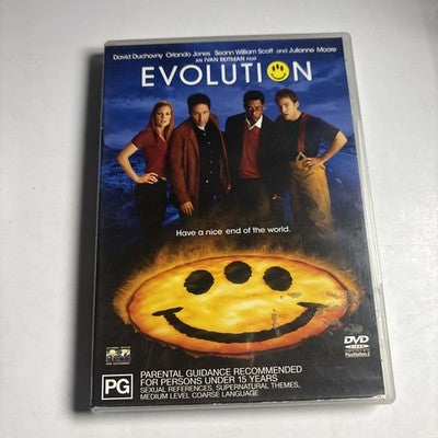 Evolution (DVD 2001) David Duchovny, Julianne Moore Region 4