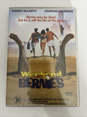 Weekend at Bernie's (DVD, 1989) Andrew Mccarthy, Jonathan Silverman Region 4