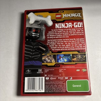 Lego Ninjago - Masters of Spinjitzu (DVD, 2011) Region 4,2 NEW