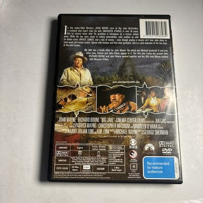 Big Jake (DVD, 1971) John Wayne Region 4