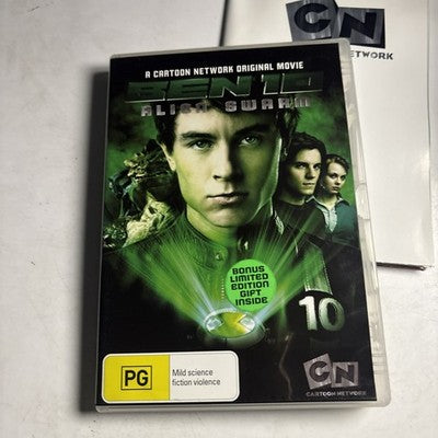 Ben 10 Alien Swarm (DVD, 2009) Poster Region 4