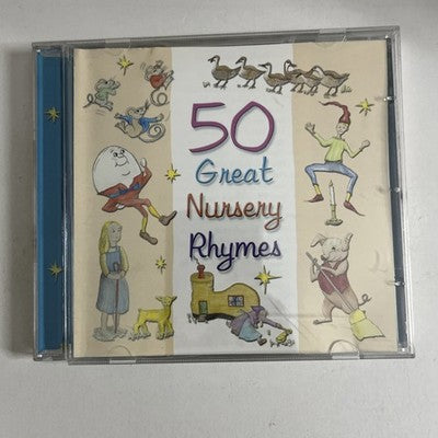 Various – 50 Great Nursery Rhymes (CD, 2002) Australia 300658-2