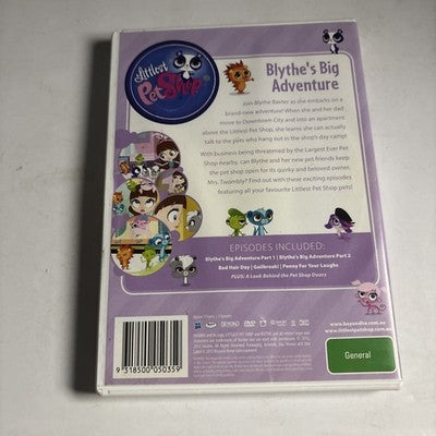 Littlest Pet Shop - Blythe's Big Adventure (DVD, 2012) Region 4