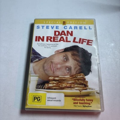 Dan in Real Life - Special Edition (DVD, 2007) Steve Carell Region 4