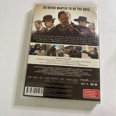 The Ballad Of Lefty Brown (DVD, 2017) Bill Pullman Region 4