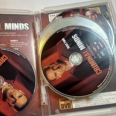 Criminal Minds : Season 1 (DVD, 2005) Region 4
