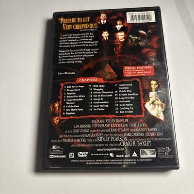The Diary Of Ellen Rimbauer (DVD, 2003) Steven Brand, Kate Burton, Region 1