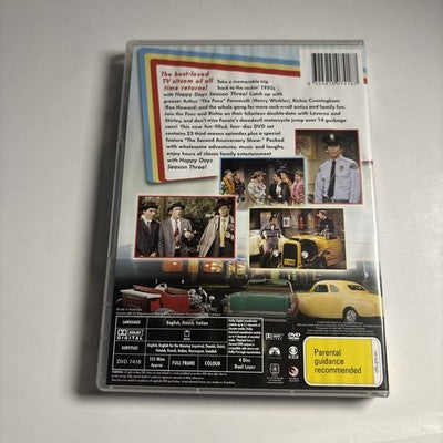 Happy Days : Season 3 (DVD, 1975) Region 4 NEW
