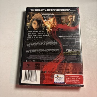 The Girl with the Dragon Tattoo (DVD 2009) Michael Nyqvist Region 4 *New Sealed*
