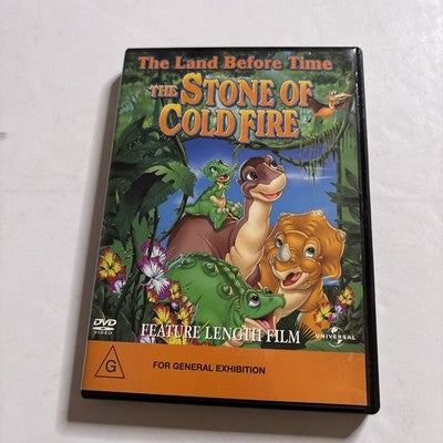 The Land before Time - The Stone of Cold Fire : Vol 7 (DVD, 1999) Region 4,2