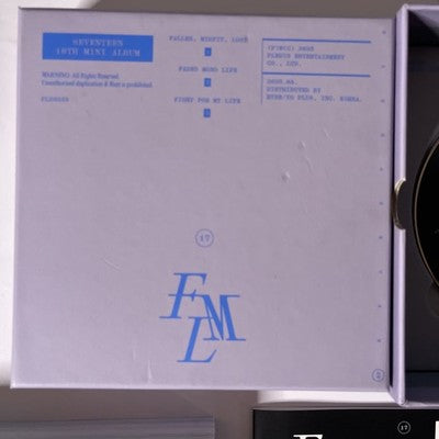 Seventeen – FML (CD, 2023) South Korea PLD0258