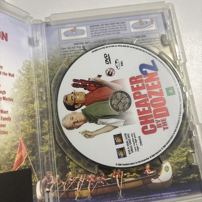 Cheaper by the Dozen 1 & 2 (DVD, 2-Disc) Steve Martin Region 4