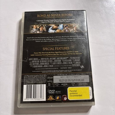 The Living Daylights (DVD, 1987) Timothy Dalton Region 4
