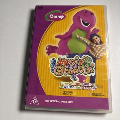 Barney - Movin' & Groovin' (DVD, 2004) Region 4