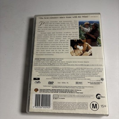 Sommersby (DVD, 1993) Jodie Foster, Richard Gere Region 4
