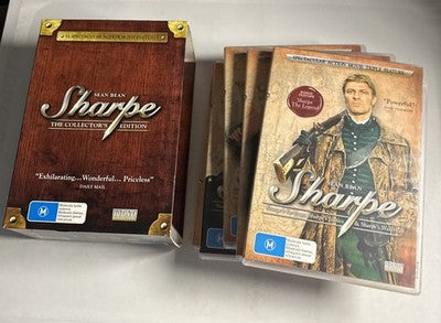 Sharpe - The Collector's Edition (DVD, 1995, 10-Disc) Region 4